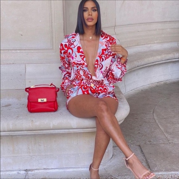 NWT Zara Multicolored Print Shorts - Picture 5 of 17